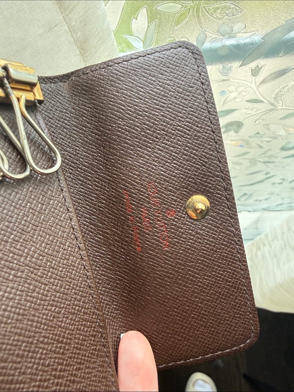Louis Vuitton Damier Ebene Multicles 4 Key Holder - Picture 7 of 8
